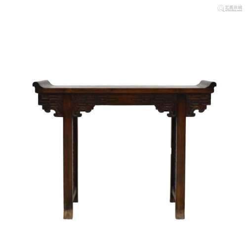 ANTIQUE CHINESE HUANGHUALI ALTAR TABLE