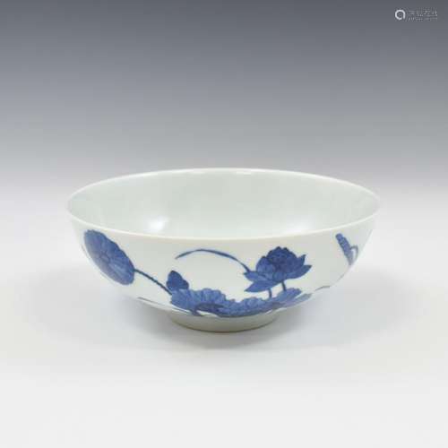 JIAQING BLUE & WHITE BOWL