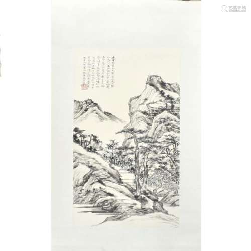 CHINESE PAINTING OF LANDSCAPE