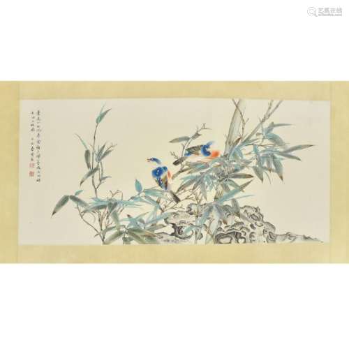 CHINESE PAINTING OF BIRDS