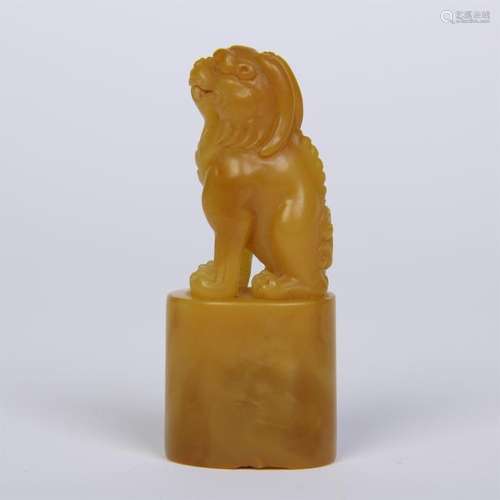 CHINESE TIANHUANG LION SEAL