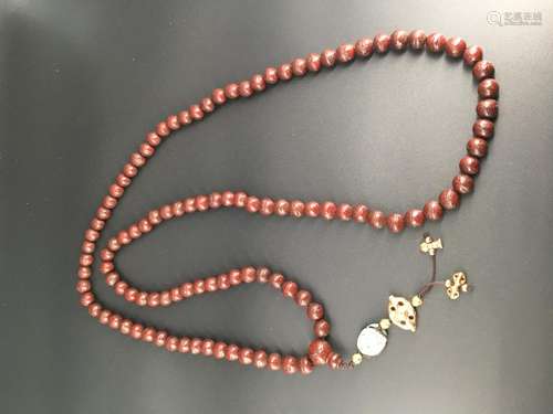 An old Bodhi beads rosary