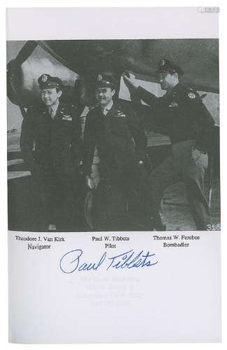 Enola Gay: Paul Tibbets