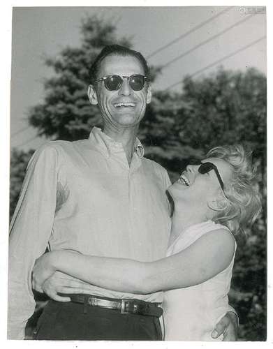 Marilyn Monroe and Arthur Miller