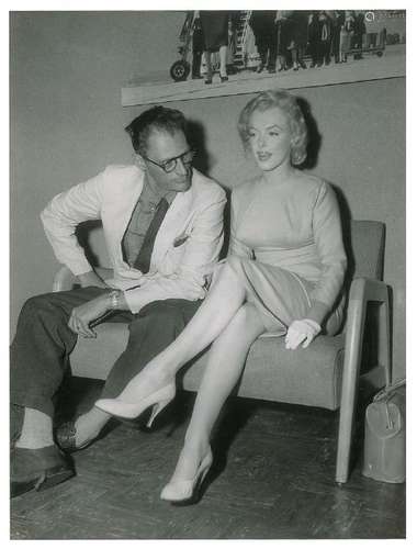 Marilyn Monroe and Arthur Miller