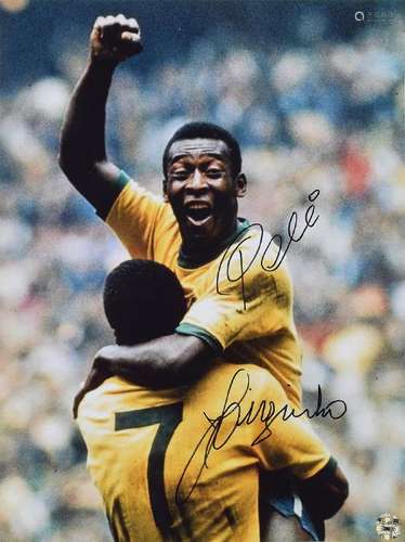 Pele and Jairzinho