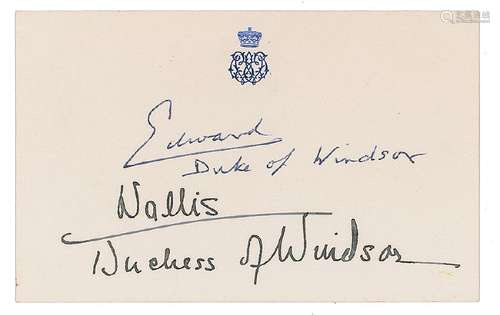 Duke and Duchess of Windsor