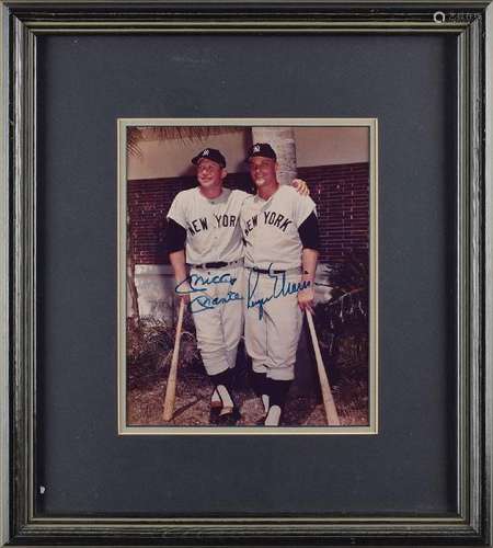 Mickey Mantle and Roger Maris