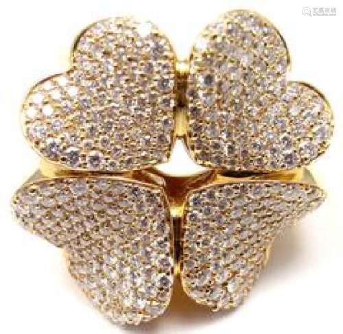 Pasquale Bruni 4LOVE 18k Yellow Gold FOUR-LEAF-CLOVER