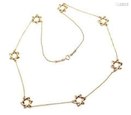 Tiffany & Co. Elsa Peretti 18k Yellow Gold Star Of
