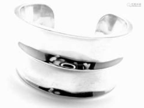 Tiffany & Co Sterling Silver Cuff Bangle Bracelet