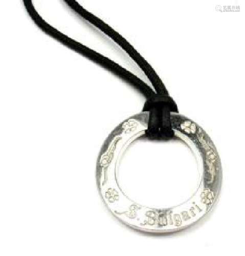 Bvlgari Save The Children Sterling Silver Disc Cord