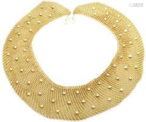 Tiffany & Co Elsa Peretti 18k Yellow Gold Diamond Large