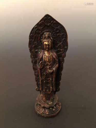 Chinese Bronzen Guanyin Buddha