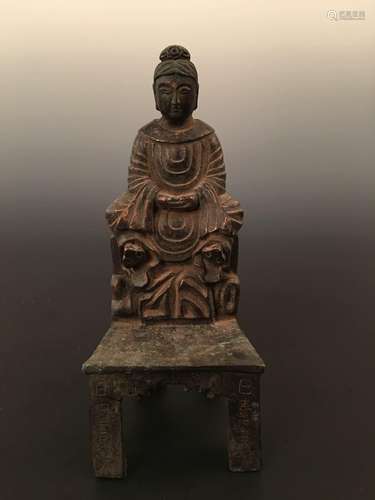 Bronze Figure of Goddess Matsu