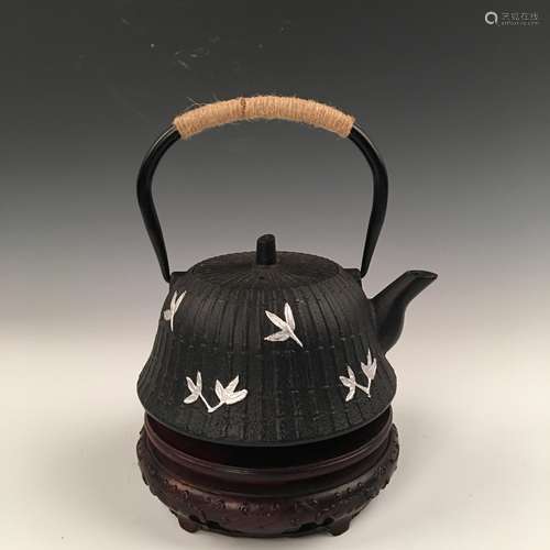 Chinese Cast Iron Teapot