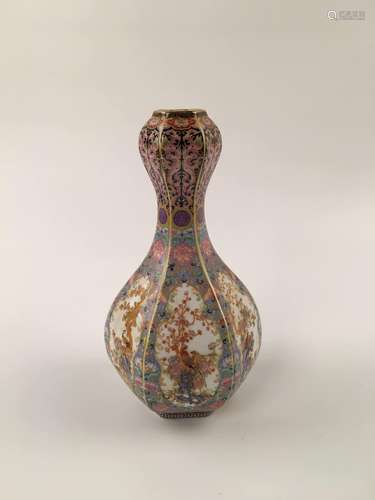 Chinese Famille Rose Vase