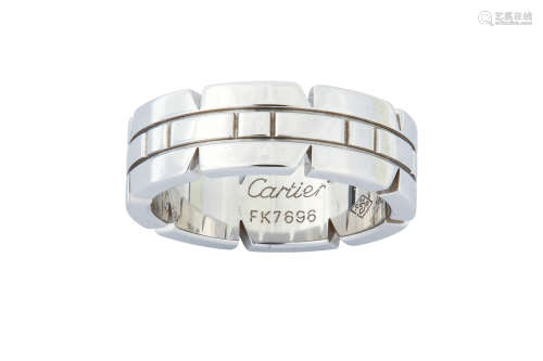A 'Tank Francaise' ring, by Cartier