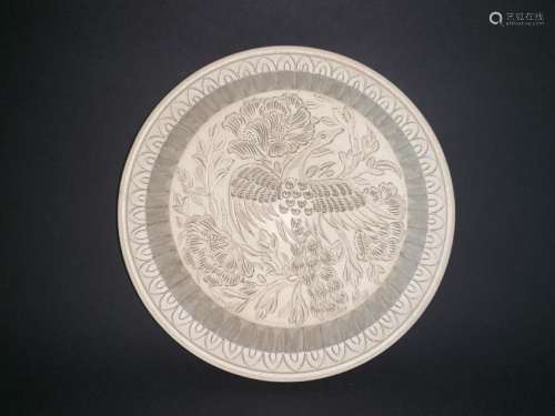 A Ding Kiln Molding Plate of Song Dynasty