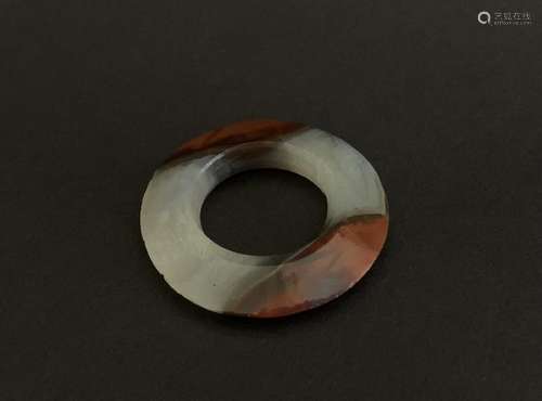 An Agate Ring of Warring Sates Period