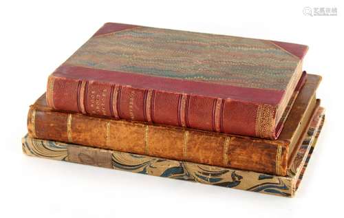 Property of a lady - three medical related books, comprising BAYNTON, Thomas - 'Descriptive