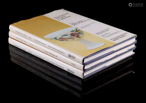 'The Edward T. Chow Collection, Parts One, Two and Three' - a complete set of three catalogue books,