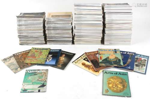 A large quantity of 'Arts of Asia' and 'Orientations' magazines (248) (see illustration).