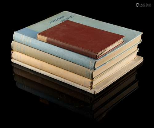 Property of a gentleman - five assorted books including DOWD, J.H. - 'Important People' - first