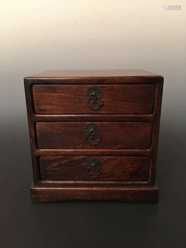 Hard-Wood Jewelry Box