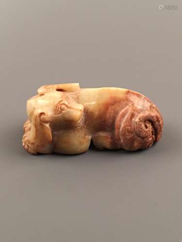 Chinese Archaic Jade Animal Figure