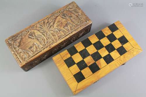A Boxed Chess Set