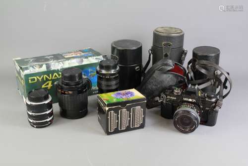 A Quantity of Photographic Equipment