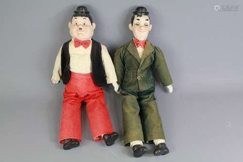 Stan Laurel & Oliver Hardy Vintage Dolls