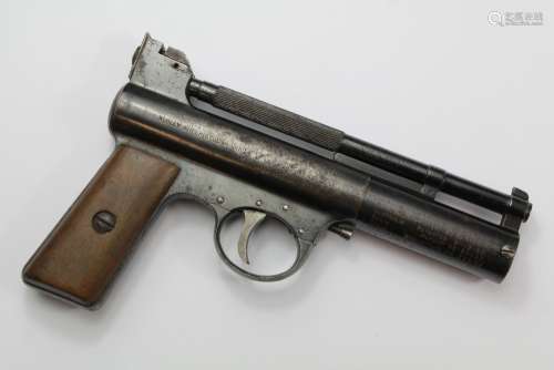 WWII Webley & Scott Ltd Mark I Target Model Air Pistol