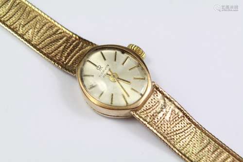 A 9ct Gold Lady's Marin Cocktail Watch