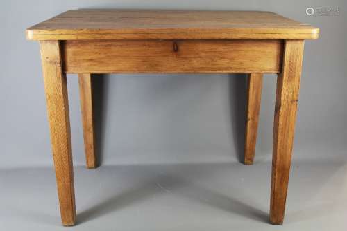 A Small Pine Kitchen Table