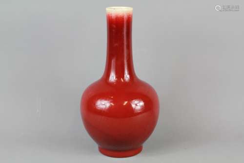 A Chinese Sang de Boef Vase