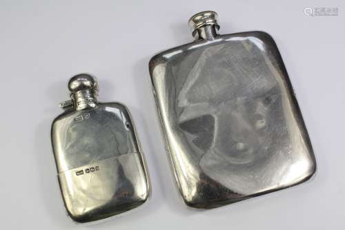 A Silver Hip Flask