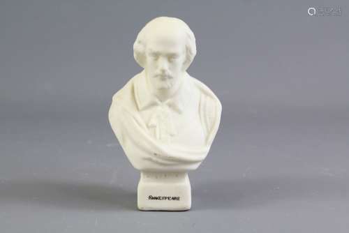 W.M. Goss Parian-ware Bust of Shakespeare