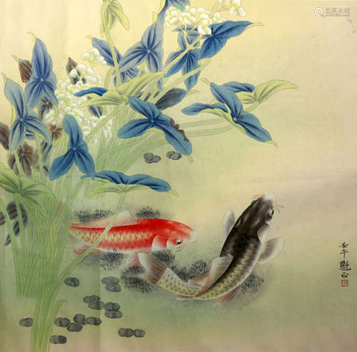 李魁正 游魚