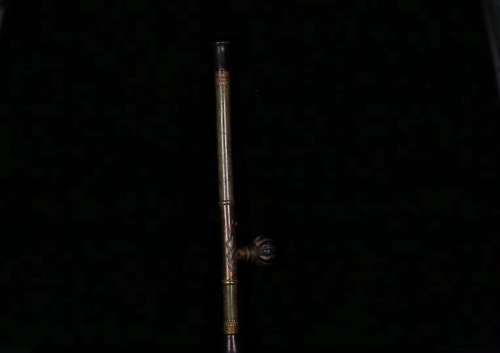 18-19TH CENTURY, A TRADITIONAL DESIGN OPIUM PIPE, LATE QING DYNASTY