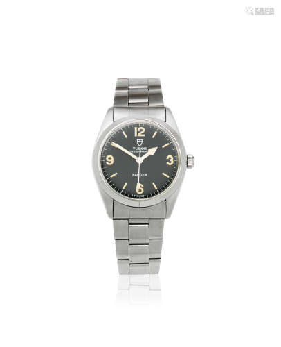 Oyster Prince Ranger, Ref: 90200, Circa 1970  Tudor. A stainless steel automatic bracelet watch