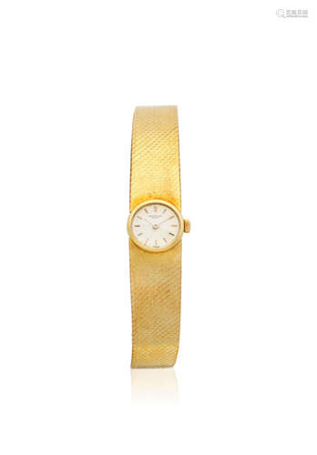 Ref: 3266, Circa 1967  Patek Philippe. A lady's 18K gold manual wind bracelet watch