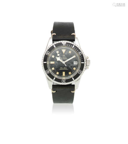 Prince Oysterdate Submariner, Ref: 7021/0, Circa 1971  Tudor. A stainless steel automatic calendar wristwatch