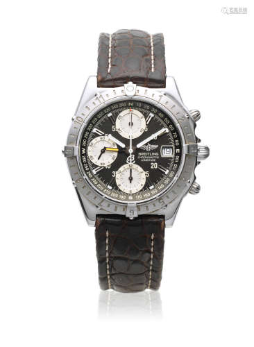 Chronomat Longitude, Ref: A20348, Circa 2000  Breitling. A stainless steel automatic calendar chronograph wristwatch