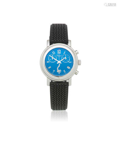 Godolphin, Ref: 8900, Circa 2005  Chopard. A stainless steel mid-size quartz calendar chronograph wristwatch