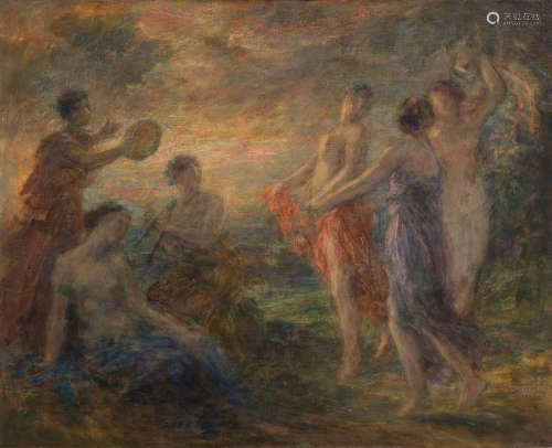 Danses au soir Henri Fantin-Latour(French, 1836-1904)