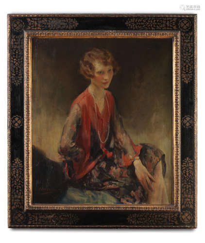 Portrait of a lady Walter Ernest Webster, RI, ROI(British, 1878-1959)