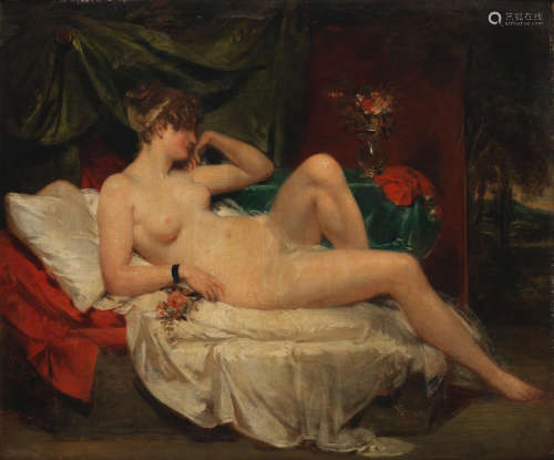 Reclining female nude William Etty, RA(British, 1789-1849)