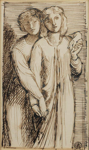 The Sisters Dante Gabriel Rossetti(British, 1828-1882)